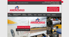 Desktop Screenshot of americargomiami.com